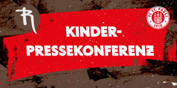 Cover Kinder-Pressekonferenz mit den Rabauken-Paten! 🎤☠️ 