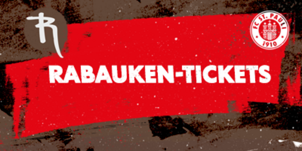 Cover FC St. Pauli - Eintracht Frankfurt: Mini-Rabauken-Tickets (1x Schoßkarte, 1x Begleitperson)